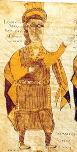 Kuvitus Alaricin breviaarista, 506 tekijältä German School