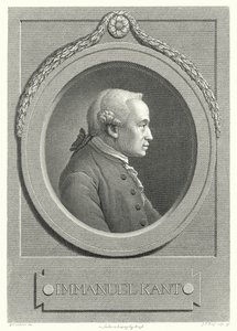 Immanuel Kant, saksalainen filosofi (kaiverrus) tekijältä German School