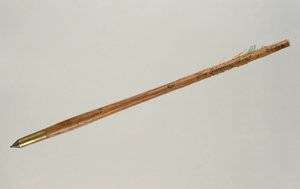 Prinssi Otto von Hessen yksittäinen varsijousipultti, 1615 (puuta) (katso myös 312140-312142) tekijältä German School