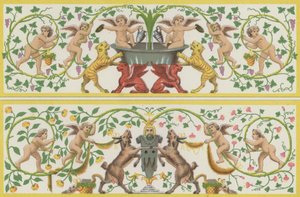 Italialainen seinämaalaus 1500-luvulta tekijältä German School
