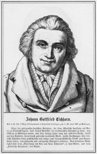 Johann Gottfried Eichhorn (kaiverrus) tekijältä German School