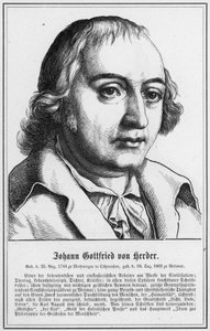 Johann Gottfried von Herder (kaiverrus) tekijältä German School