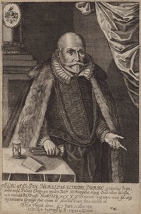 Johann Herel, saksalainen juristi (kaiverrus) tekijältä German School