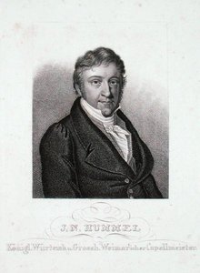 Johann Nepomuk Hummel (1778-1837) (kaiverrus) tekijältä German School