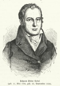 Johann Peter Hebel, saksalainen runoilija tekijältä German School