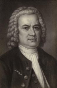 Johann Sebastian Bach, saksalainen barokin ajan säveltäjä, urkuri, cembalisti, alttoviulisti ja viulisti (1685-1750) tekijältä German School