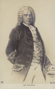 Johann Sebastian Bach, saksalainen barokin ajan säveltäjä, urkuri, cembalisti, alttoviulisti ja viulisti (1685-1750) tekijältä German School