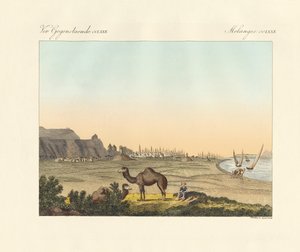 Kahira Egyptissä (värillinen kaiverrus) tekijältä German School