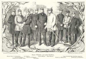 Keisari Wilhelm II ja hänen paladiininsa tekijältä German School