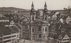 Katolinen kirkko (litho) tekijältä German School