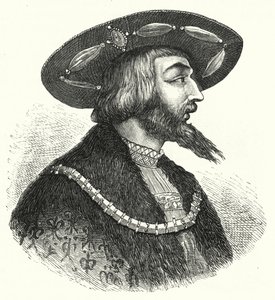 Unkarin kuningas Ludvig II (kaiverrus) tekijältä German School