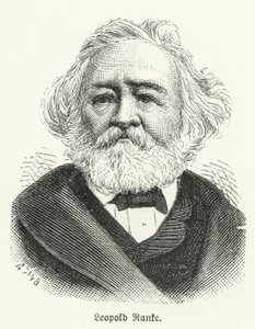Leopold von Ranke, saksalainen historioitsija (litho) tekijältä German School