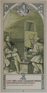 Lucas Cranachin maalaus c. 1520-30 muotokuva Brandenburgin vaaliruhtinas Joachim I Nestorista 1906 tekijältä German School