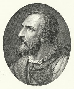 Ludovico Ariosto, italialainen runoilija (kaiverrus) tekijältä German School