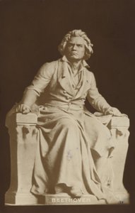 Ludwig van Beethoven, saksalainen säveltäjä ja pianisti (1770-1827) tekijältä German School