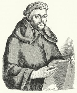 Luis de Leon, espanjalainen lyyrinen runoilija (kaiverrus) tekijältä German School