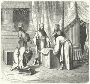 Magi, persialaiset zoroastrialaiset papit (kaiverrus) tekijältä German School