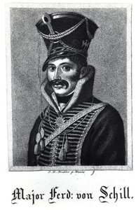 Majuri Ferdinand Baptista von Schill (1776-1809) tekijältä German School
