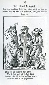 Minister, Fool and Devil julkaisusta Das Kloster, vol. 10, 1845-1849 tekijältä German School