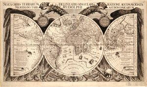 Uusi maailma, Johannes Keplerin "Rudolphinin pöydät", 1627-30 tekijältä German School