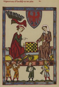 Otto IV, Brandenburgin markkreivi ja hänen vaimonsa Hedwig of Holstein (värilitho) tekijältä German School