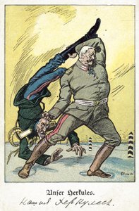 Meidän Hercules (väri litho) tekijältä German School