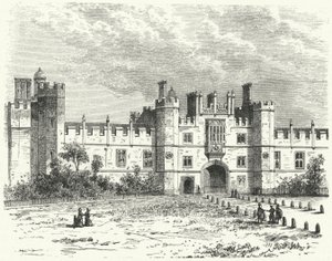 Palace of Whitehall, Lontoo (kaiverrus) tekijältä German School