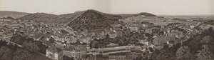 Karlovy Varyn panoraama (litho) tekijältä German School