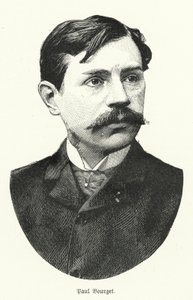 Paul Bourget, ranskalainen kirjailija (litho) tekijältä German School
