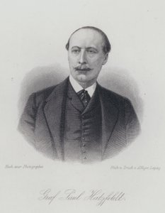 Paul von Hatzfeldt, saksalainen diplomaatti ja poliitikko (kaiverrus) tekijältä German School