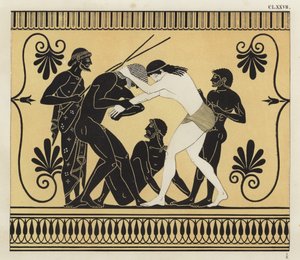 Peleus ja Atalanta paini tekijältä German School