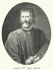 Pietro Aretino, italialainen runoilija ja kirjailija (kaiverrus) tekijältä German School