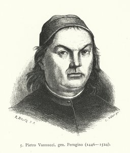 Pietro Perugino, italialainen renessanssitaiteilija (kaiverrus) tekijältä German School