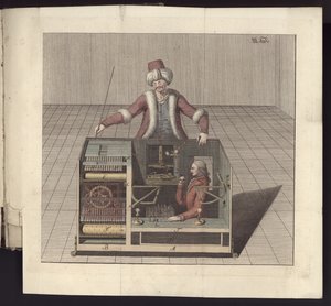 Levy III, Herr von Kempelenin shakinpelaajasta ja hänen kopiostaan, Leipzig ja Dresden: Joh. Gottl. Broadhead, 1789 tekijältä German School
