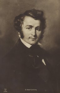 Albert Lortzingin muotokuva tekijältä German School