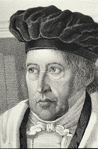 Georg Wilhelm Friedrich Hegelin (1770-1831) muotokuva tekijältä German School