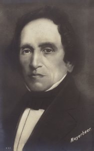Giacomo Meyerbeerin muotokuva tekijältä German School