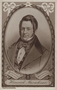 Heinrich Marschnerin muotokuva tekijältä German School