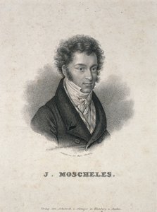 Ignaz Moschelesin muotokuva (1794-1870) tekijältä German School