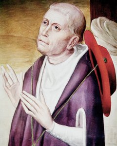 Nicholas of Cuesin muotokuva tekijältä German School