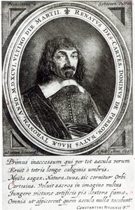 Rene Descartesin muotokuva, 1644 tekijältä German School