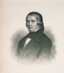 Robert Schumannin (1810-56) muotokuva tekijältä German School