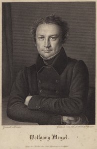 Wolfgang Menzelin muotokuva tekijältä German School