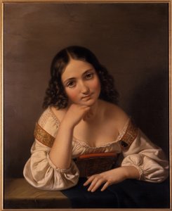 Nuoren naisen muotokuva, 1801-1900 tekijältä German School