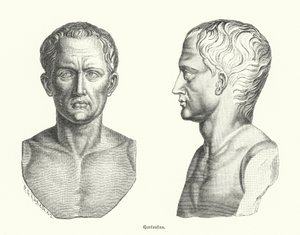 Quintus Hortensius, roomalainen poliitikko ja puhuja (kaiverrus) tekijältä German School