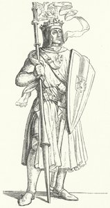 Rudolf of Habsburg, Saksan kuningas (kaiverrus) tekijältä German School