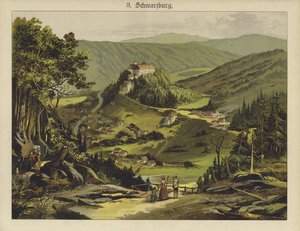 Schwarzburg (väri litho) tekijältä German School