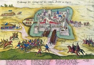 Tatan linnan piiritys vuonna 1597 tekijältä German School