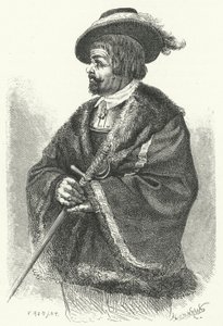 Sir Thomas, Lord Fairfax, parlamentaarisen armeijan komentaja Englannin sisällissodassa (kaiverrus) tekijältä German School