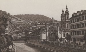 Hot Spring Colonnade (litho) tekijältä German School